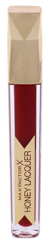 Max Factor Honey Lacquer Floral Ruby 25 – Lippenstift Farbe, Lipgloss Glanz und Lipbalm Feuchtigkeit in Einem – Kräftige Farbe, geschmeidig und glänzend