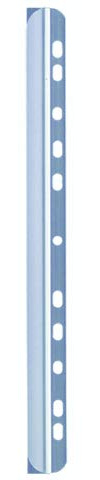DURABLE Klemmschiene, Kunststoff, A4, Schenkellänge: 14,5 mm, für: 30 Blatt, farblos (50 Stück), Sie erhalten 1 Packung á 50 Stück