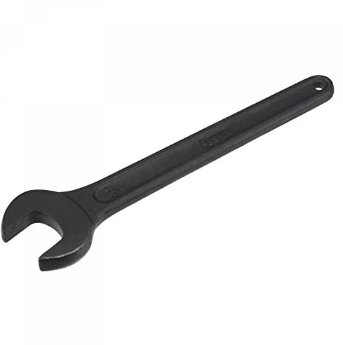 uxcell 27mm Open End Spanner, Carbon Steel Single Head Wrench Hand Tool
