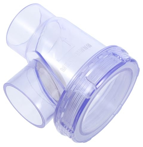Hemobllo Clapet Anti-refoulement Pvc Transparent Pour Tuyaux De Cuisine Valve Unidirectionnelle Facile à Installer Résistante Aux Températures Et