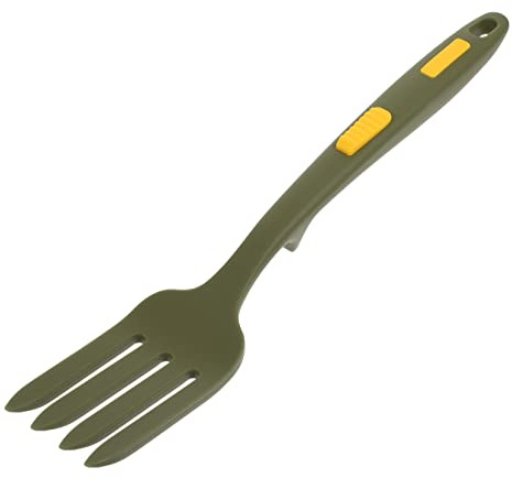 UTHCLO Forchetta in Silicone Comoda e Portatile Con Manico Ergonomico Antiscivolo Per Insalate Casa Ristorante Cucina