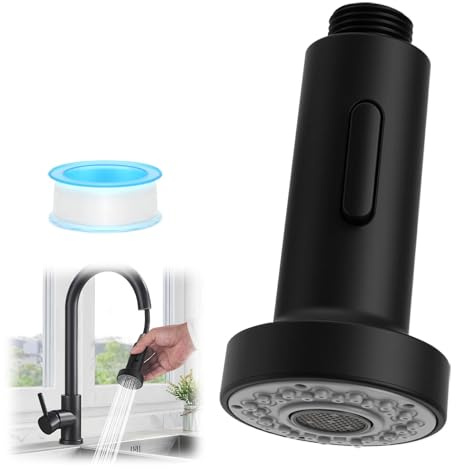 Robinet Cuisine Douchette, Embout Robinet Cuisine Rabattable | Douchette Adaptable Sur Robinet Douchette pour Rétractable Mitigeur Cuisine