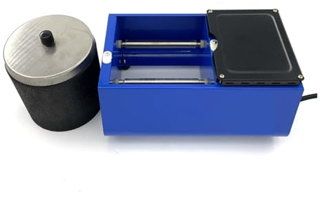 Buratto rotante for roccia Macchina lapidaria Tamburo singolo Perline di roccia Pietre Lucidatura Facile Da Usare