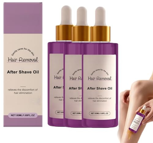 Huile après rasage pour les femmes - Formulation apaisante et hydratante pour les cheveux incrosés et la sécheresse, apaise et refroidit la peau pour aider à prévenir les bosses du rasoir (3)