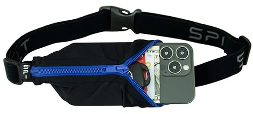 Spibelt Zeibe SP001.07 Laufgürtel, Unisex, Schwarz/Pink, Einheitsgröße
