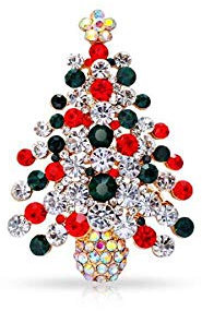 Philip Jones Christmas Tree Brooch