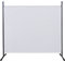 QUICK STAR Paravent 180 x 178 cm Tela Separador de ambientes partición jardín Grande Biombo tabique balcón privacidad Blanco