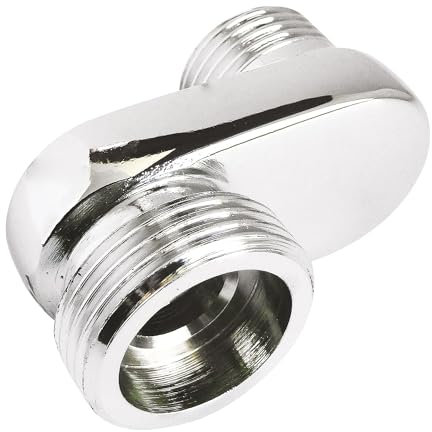 Somatherm 341-02 Elbow Wall Connector M15/21-M20/27 25 mm, Grey