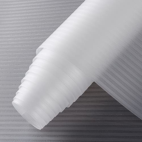 Shelf Liner Non Adhesive Refrigerator Mats Washable, No Odor Plastic Pantry Liners, Wire Shelf Paper & Drawer Liner for Cupboard,Kitchen Cabinets, Bathroom Shelves, Shoe Rack