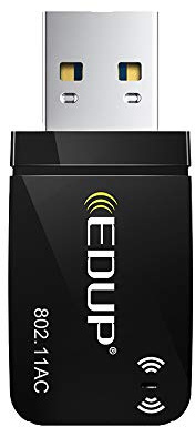 1300Mbps Mini USB3.0 Adaptador Wifi Tarjeta de red Wifi Adaptador USB de CA inalámbrico de banda dual 5.8G / 2.4GHz para PC portátil de escritorio