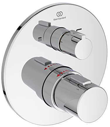 Ideal Standard A5814AA Ceratherm T100 Badethermostat Unterputz, Chrom