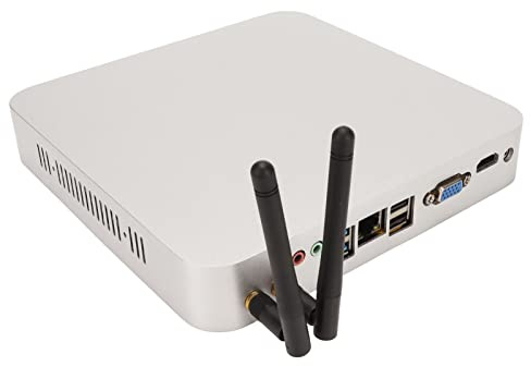 Garsent Mini PC, 8GB RAM 256GB SSD Gaming PC con Ventilador de Refrigeración, para I7 2630 CPU, WiFi, Bluetooth4.0, para 11 Pro, para Entretenimiento, Juegos, Oficina, Educación