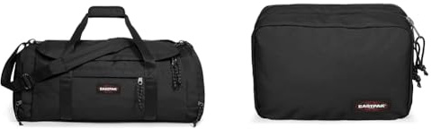 Eastpak Reader M Reisetasche, 63 cm, 51.5 L, Schwarz (Black) & Mavis Kulturtasche, 26 cm, Schwarz (Black)