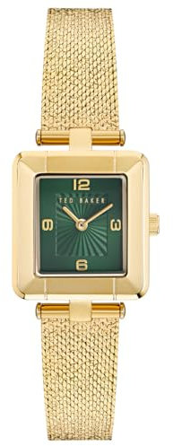 Ted Baker Women's Mayse (24mm) Green Dial/Gold-Tone Stainless Steel Bracelet BKPMSF306
