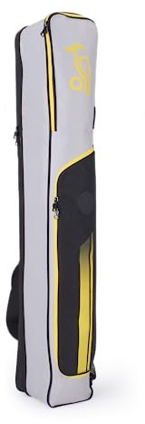 Kookaburra Fusion - Borsa per mazze da hockey, colore: grigio/giallo