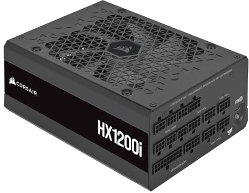 Corsair HX1200i alimentatore per computer 1200 W 24-pin ATX ATX Nero (1200W HX1200I V2 PSU)