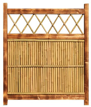 GOCHUSX Wood Fence Gate, Freestanding Wood Fence Partition, Pedestrian Wooden Gate With Metal Hinges, Small Garden Wooden Doo For Small Courtyard Entrance(55x80cm)