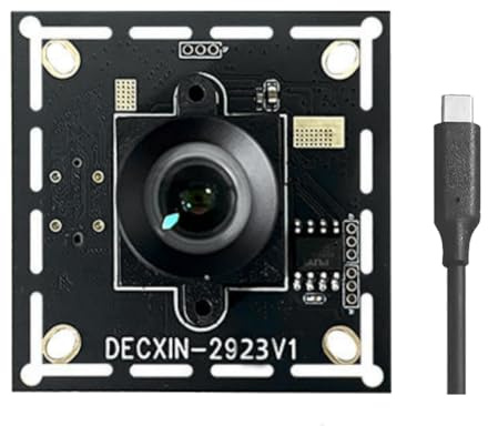 Fangxuee Cámara Industrial USB 3.0 con Obturador Global de 1,3 MP y 8 mm, Módulo de Cámara Industrial de 400 Fotogramas, Sin Controlador para XP/7/8/10, Linux y Android.