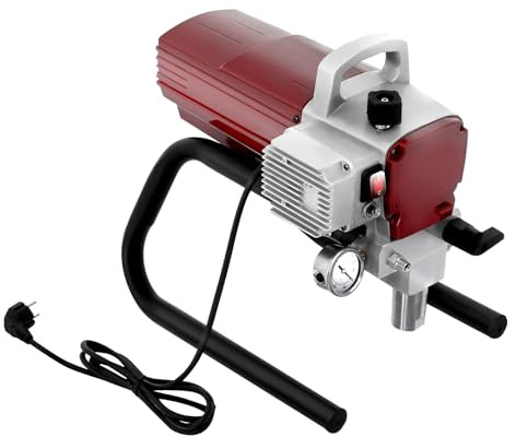 KEESUNG Airless-Farbspritzgerät, 1800W Farbsprühsystem Airless Farbsprühgerät Airless Spritzgerät Airless Wandsprühgerät für Wand und Decken