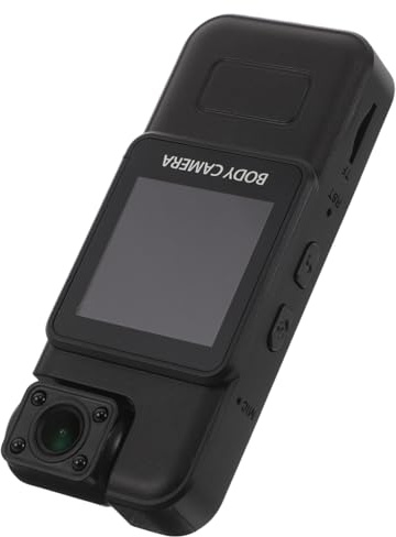 OSALADI Fotocamera Sportiva HD per Registrazione Video con Visione Notturna Infrarossi e Impermeabilità per Escursionismo Ciclismo e Vlogging all Aperto Dotata di Display Integrato