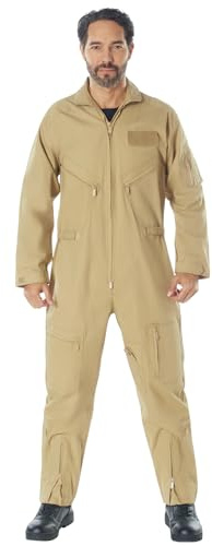 Rothco Flightsuit – Herren Piloten-Overall – Kostüm Cosplay Jumpsuit