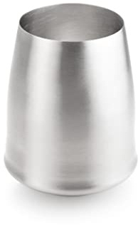 GSI GLACIER STAINLESS STEMLESS WINE GLASS