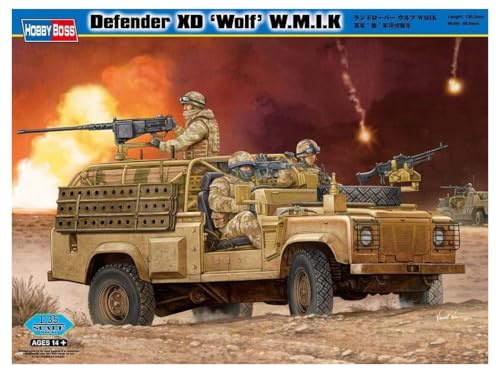 Hobby Boss 82446 modellbyggsats Land Rover Wolf WMIK, grå