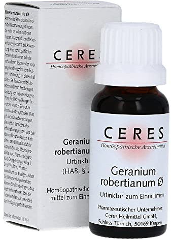 CERES Geranium robertianum Urtinktur, 20 ml