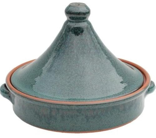 Amazing Cookware-Tajine in Terracotta, 28 cm, Colore: Verde
