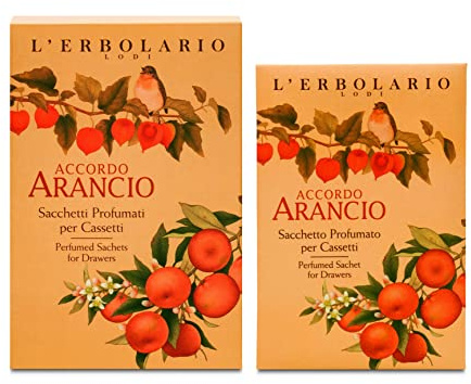 Agreement orange Fragrant Bag for Drawers by L'Erbolario