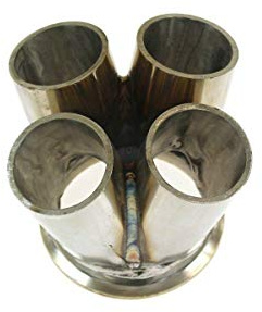 V-MAXZONE M-6148 COLLETTORE SCARICO FLANGIA 4-1 CONNETTORE 4-1 3 V-BAND