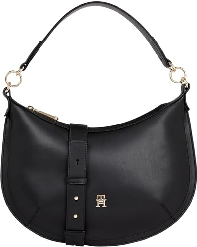 Tommy Hilfiger Damen Schultertasche Shoulder Bag mit Reißverschluss