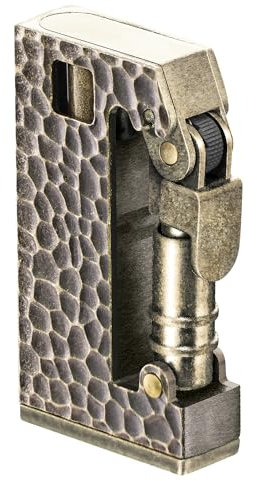 WallEgo Trench Benzinfeuerzeug, Winddichtes Mechanisches Automatisches Vintage Kerosin Feuerzeug,Verkauft ohne Benzin