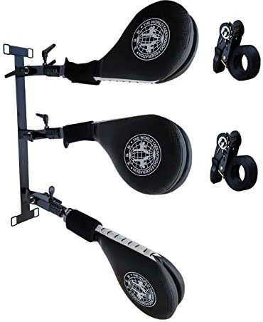 3er-Pack Kick-Pads mit Wandhalterung, freihändige Schlagpads, Kick-Pads für Kampfkunst, Taekwondo-Kick-Pads, Ziele für das Kickbox-Training