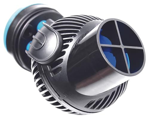 TUNZE Strömungspumpe Turbelle nanostream 6045 I Pumpe mit 4.500l/h Strömungsleistung I Propellerpumpe mit Magnet Holder & Silence Klemme bis 15mm Glasstärke I Wasserpumpe für Süßwasser-Aquarium