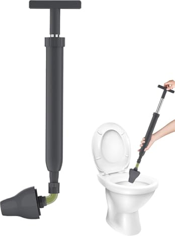 Stantuffo da bagno – Strumento di sblocco dello scarico, ad alta pressione, strumento di rimozione degli intasamenti per lavello da cucina, bagno e WC