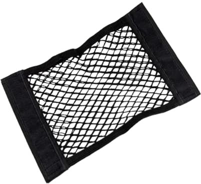 NEGRO Kofferraumnetz, passend for Volkswagen, passend for VW, passend for Passat, B6 B7 B8 Golf 6 Golf 7 MK6 MK7 POLO Jetta MK6 MK7 Kofferraum, elastische Rückenlehne Stauraum aus Netzgewebe im Koffer
