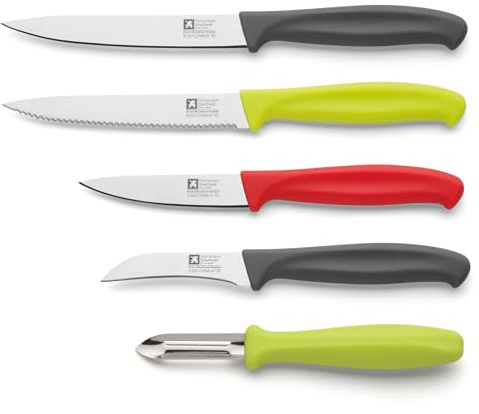 Richardson Sheffield Super R Cut - Set de 5 couteaux multicolores