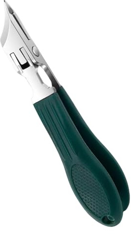 Nagelknipser – breite Kiefer-Zehennägel-Trimmer, schräg, ergonomisch, spritzwassergeschützt, Nagelknipser für Männer, Senioren, Kleinkinder, Salon, Zuhause, Reisen