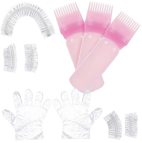DECOMELODY Kit De Coloration Cheveux Avec Flacon Applicateur à De Coiffure Outils De Teinture Capillaire Pour Cheveux Longs Ou Courts Utilisation Facile Chez