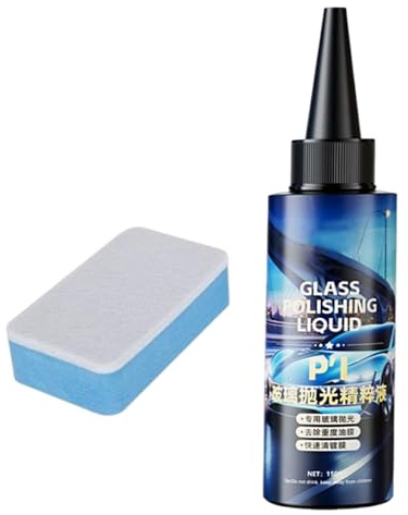 Rimuovitore Pellicola Vetri Auto Lucidatura Prodotti Detailing Auto | Pulitore per Parabrezza 150 ml Pulizia Interni Esterni Parabrezza Fari Moto Camper Camion