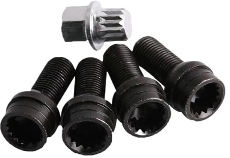 Bulloni per Ruote per VW per Golf 4 MK4 per Passat B5 1998-2005 Bulloni antifurto per Ruote Viti Dadi 1K0698137A