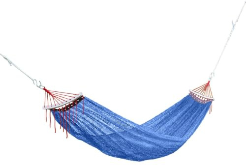 Rephängmatta Portabelt Mesh Sovsäng Och Gungnät | Utomhushängmatta Utan Ställning Lämplig För Campingplats Bakgård Trädgård Uteplats Balkong Backpacking Vandring Och Camping