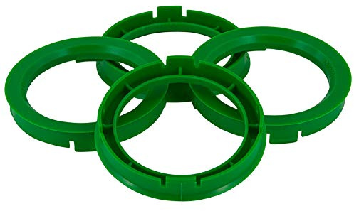 Satz TPI Radnaben-Zentrierringe - 66.5->57.1mm - Schwarz