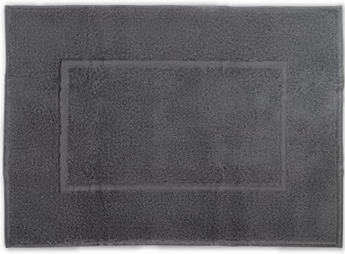 valneo Badezimmerteppich, 50 x 70 cm Badematte - Badteppich aus 100% Baumwolle - Badvorleger, Badematte erhältlich, waschbar und pflegeleicht