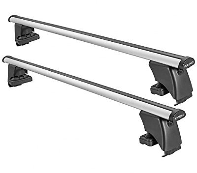 FARAD 92831/120 + BS55/181 - DACHTRÄGER Aluminium FÜR Fahrzeuge OHNE RELING