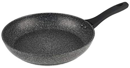 Salter BW05747 Megastone Padella da 28 cm – 10 volte piu' resistente, Antiaderente, Padella piccola, in alluminio forgiato senza PFOA, adatta a tutti i piani cottura, lavabile in lavastoviglie