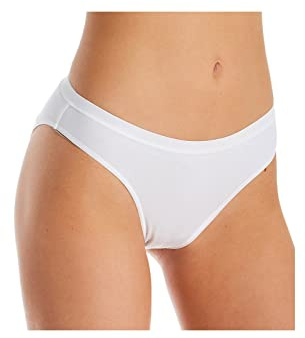 Hanro Slip da Donna Cotton Sensation Mini Brasiliano, Bianco (White 0101), L