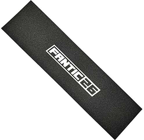 Fantic26 Stunt-Scooter Griptape Ersatz Park Trick Tret Roller Anti Rutsch | Sandpapier 58,5cm (15,5cm Basic Schwarz/Weiß)