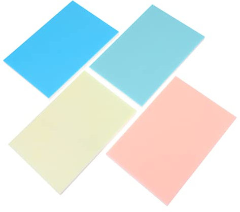 Gogogmee 4stücke Weichgummi Schnitzblöcke Für Stempelherstellung Flexible Pvc Carving Blöcke Für Diy Druckprojekte Scrapbooking Karten Und Bastelbedarf